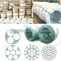 Zinc-Coated Steel Wire Strands. Unbonded Strand Wire. Tyre Bead Wire