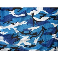 camouflage knitted fabric