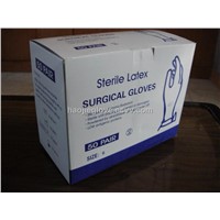 disposable latex sterilized surgical glove