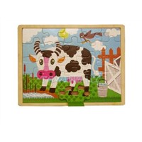 jigsaw Puzzles-cow