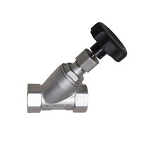 manual angle seat valve