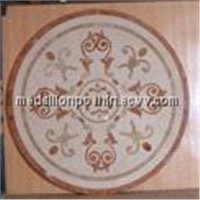 marble medallion floor tile