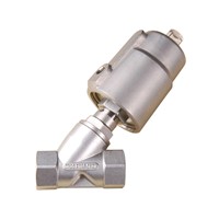 Piston actuated valve