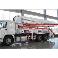 truck mounted concrete pump