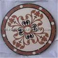 Round medallion tiles