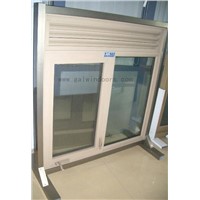 American manually operated outside-hung window