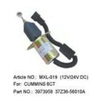 Auto-stop magnetic valve