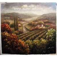 Commercial grapery oil painting