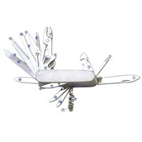 Hardware tools, multi-function knife clamp, gift knives, knives, Opener,jack knives, camping knives