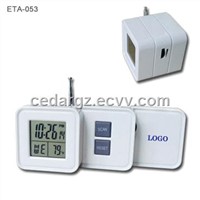 LCD Calendar Alarm Clock Radio