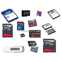 Memory card SD/MMC/Rs MMC/CF/TF/Mini SD/Ms pro duo/M2 128MB-16GB