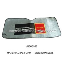 PE Foam with Aluminium Foil of Car Front Window Sunshade