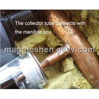 Solar collector manifold