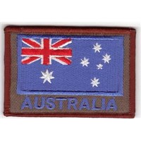 embroidery flag patch