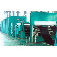 rubber conveyor belt production line