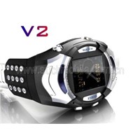 such mobile v2 sport watch phone fm with keypad on belt
