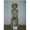 antique finished ceramic sculpture