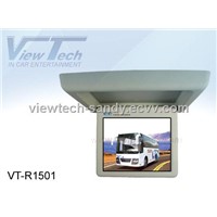 15&amp;quot; Car Roof / Flip down monitor + TV optional (VT-R1501)