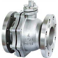 2PCS Cast Steel Floating Ball valve