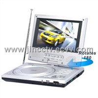 7" (7 Inches)16:9 TFT Wide Screen Portable DVD Player With USB port