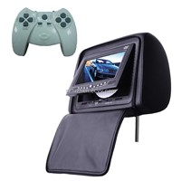 7 inch headrest dvd player with zipper cover