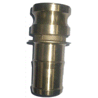 Brass camlock groove coupling