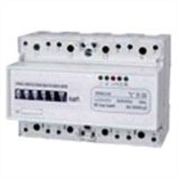 DEM231DF Three phase Four wire electronic Din-Rail Reactive Energy Meter