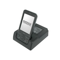 Desktop cradle with battery slot for HTC P3470