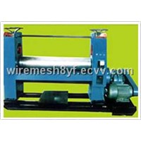Expanded mesh panel machine