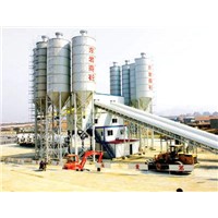 HZS concrete mixing plant