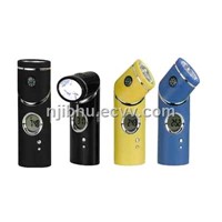 LED Torch & Clock & Compass