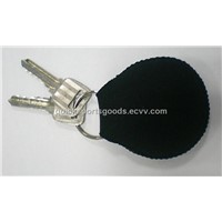 Neoprene key chain