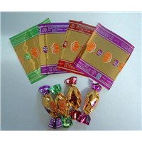 PVC mentalized film for candy packaging