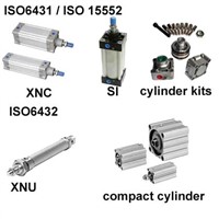 Pneumatic cylinder, pneumatic vibrator, pneumatic actuator