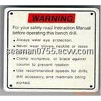 Printing of Nameplates/ Scutcheons/ Rubber Patch/ Adhesive Plates/ Lens