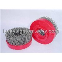 Snail Lock Abrasive Brush