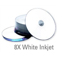White Inkjet DVDR