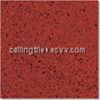 Glazed ceramic floor tiles