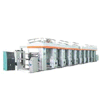 computerized gravure printing machine