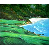 golf paintings