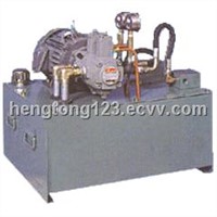 hydraulic pump station