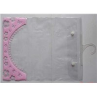 pvc packaging bag with hanger