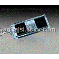 solar Powered LCD flash Key Chain(3 image)