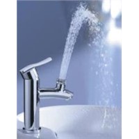 up-spray water saving faucet