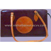 Leather handbag