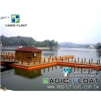 MF Pontoon-Floating Platform for Wooden House