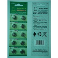 0% Hg LR1130 button cell battery