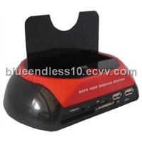 USB TO SATA Docking Sation with Card Reader for 2.5&amp;quot;/3.5&amp;quot; HDD (BS-HD03)