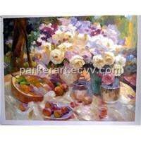 Impressive Oil Painting - Flowers