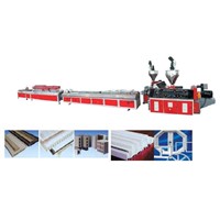 PVC Profile and Wood-plastic Extrusion Line